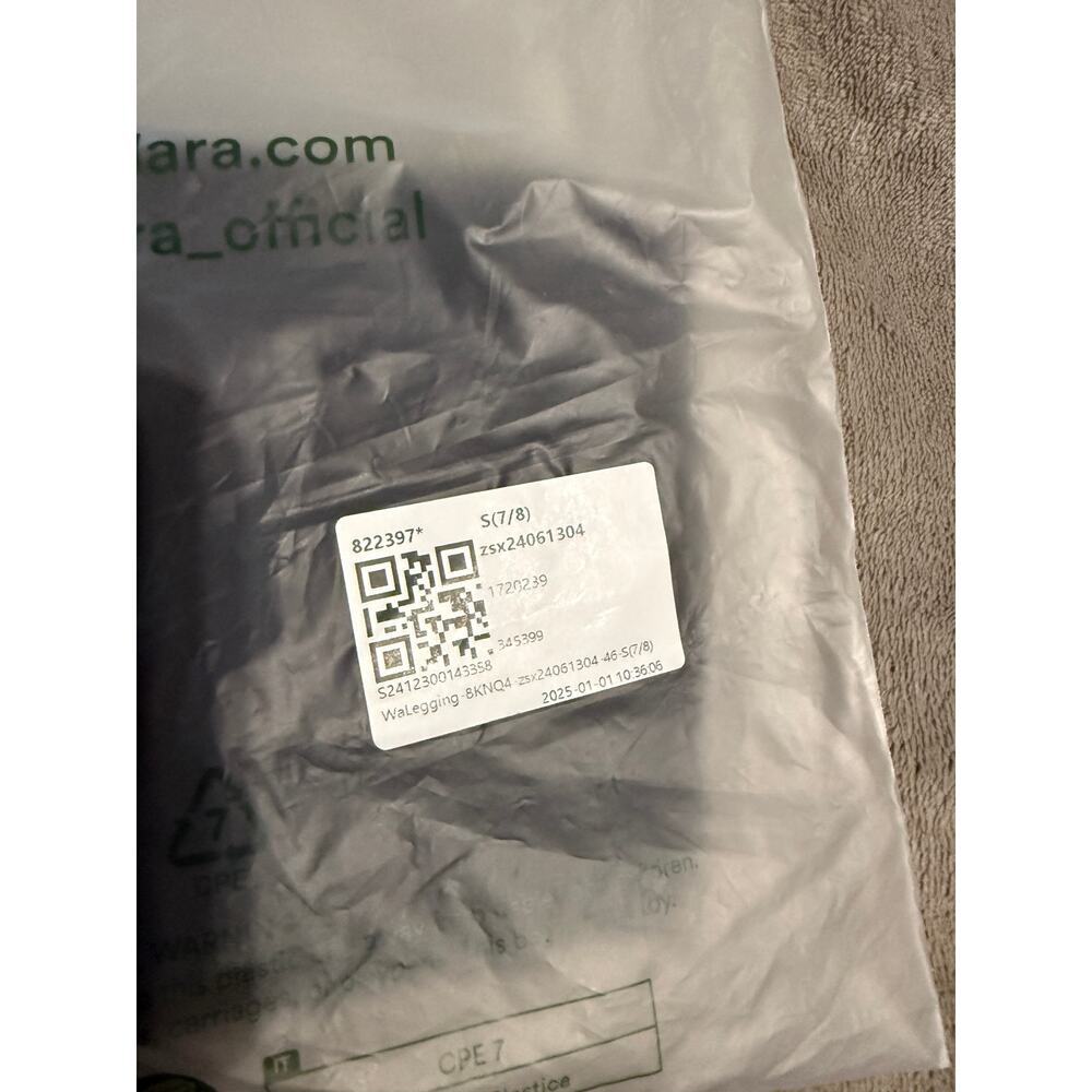 NWT Halara 7/8 Black Leggings SoCinched High Waist Scrunch Butt Athletic - Picture 5 of 7